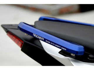 RIDEA MT-25　アルミ削り出しグラブバー 　ゴールド RIDEA MT-25 アルミ削り出しグラブバー ゴールド - メルカリ